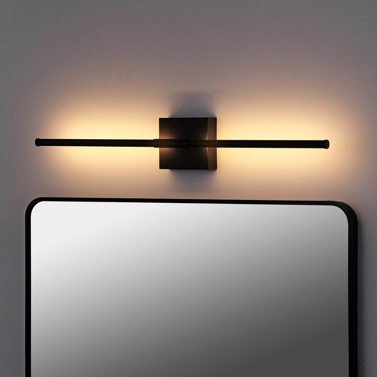 Makena modern minimalist dimmable integrated led metal wall sconce
