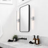 Makena modern minimalist dimmable integrated led metal wall sconce