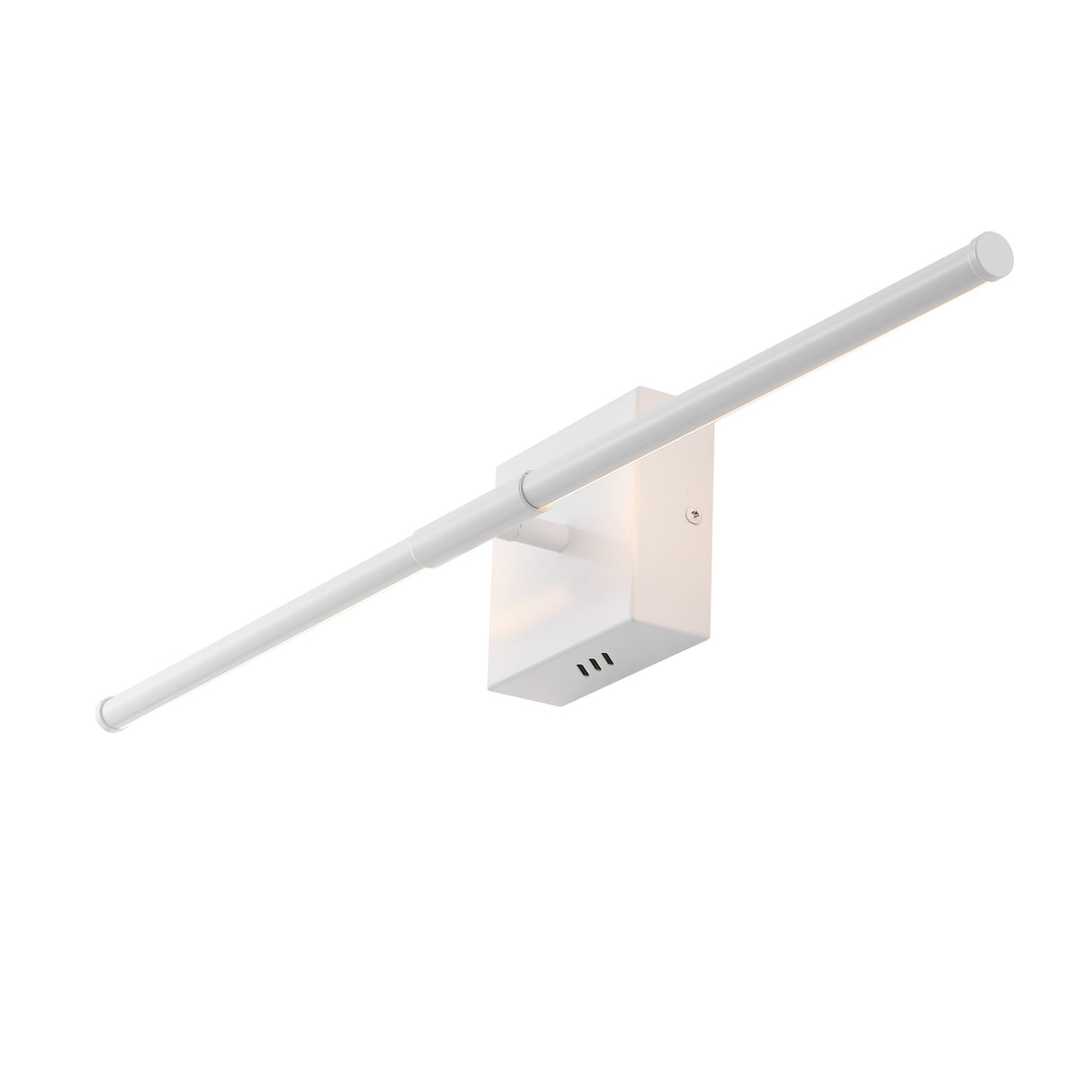 Makena modern minimalist dimmable integrated led metal wall sconce