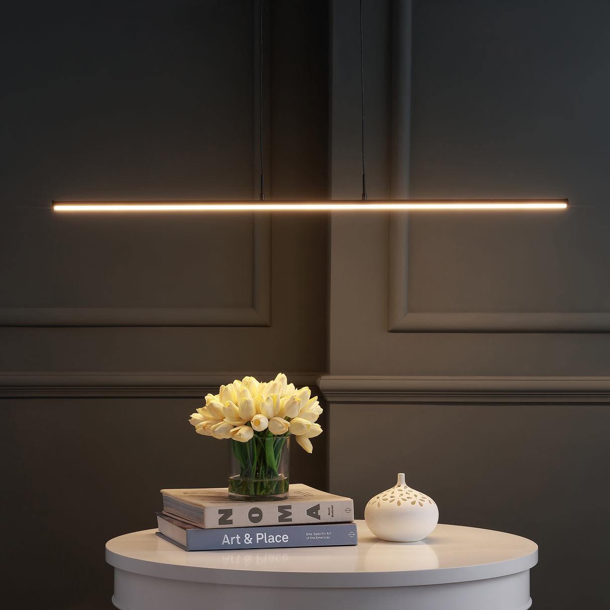 Conley Dimmable Adjustable Integrated LED Metal Linear Pendant