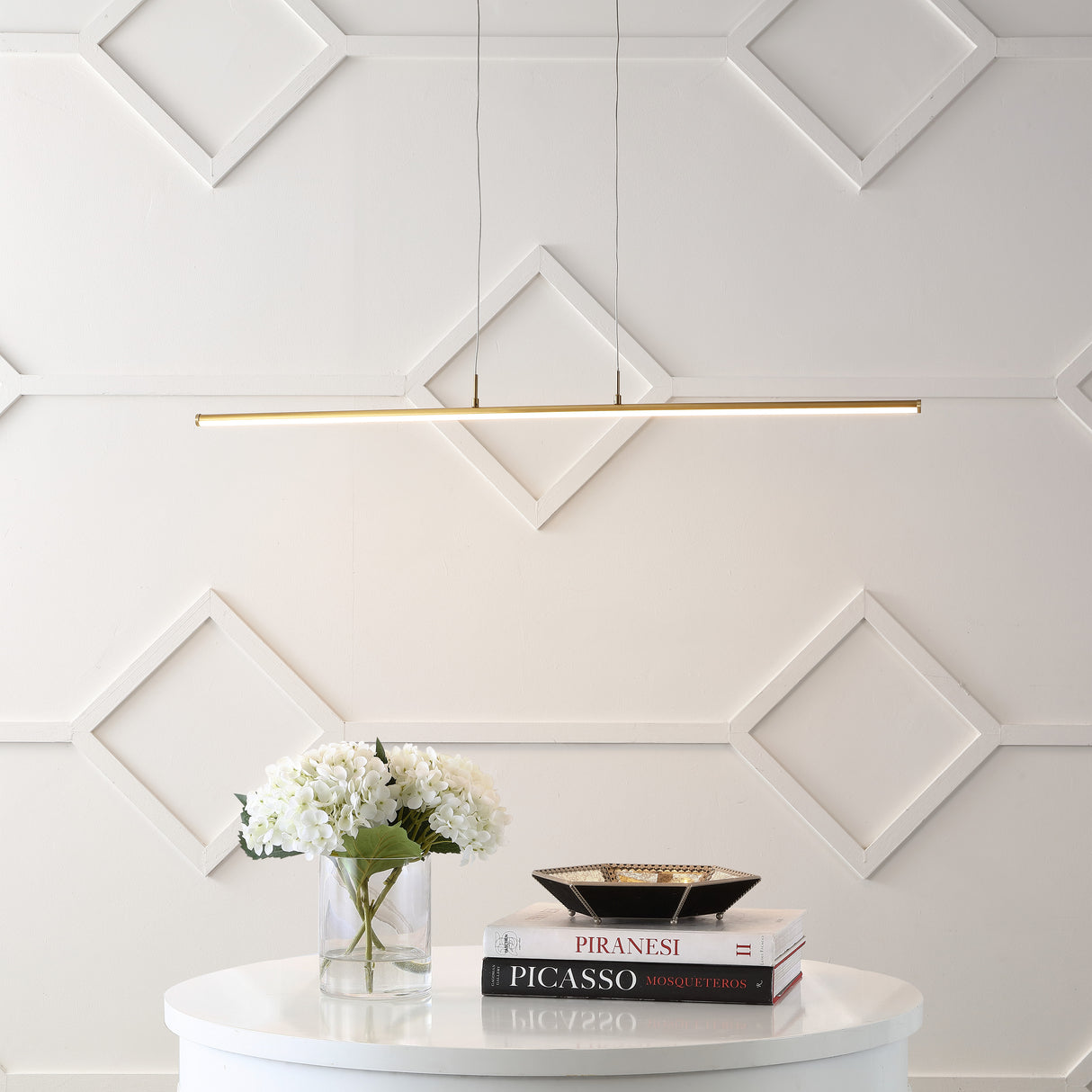 Conley Dimmable Adjustable Integrated LED Metal Linear Pendant