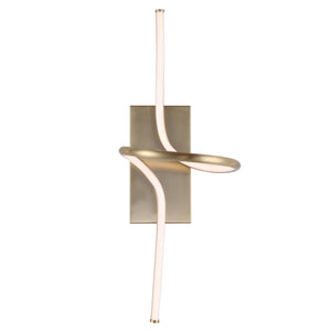 Sketch Minimalist Metal Integrated LED Vanity Light Sconce