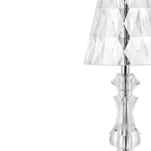 Lillian Bohemian Classic Acrylic Rechargeable Integrated Portable LED Table Lamp