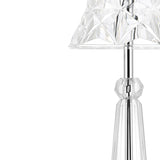 Madelyn Bohemian Classic Acrylic Rechargeable Integrated Portable LED Table Lamp