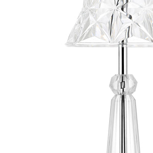 Madelyn Bohemian Classic Acrylic Rechargeable Integrated Portable LED Table Lamp