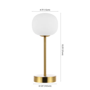 Natalia Modern Minimalist Iron Rechargeable Integrated Portable LED Table Lamp