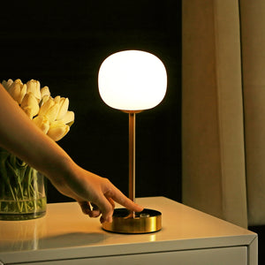 Natalia Modern Minimalist Iron Rechargeable Integrated Portable LED Table Lamp