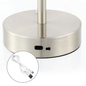 Xavier Modern Minimalist Iron Rechargeable Integrated Portable LED Table Lamp