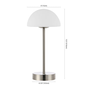 Xavier Modern Minimalist Iron Rechargeable Integrated Portable LED Table Lamp