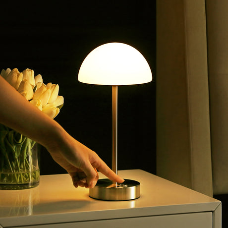 Xavier Modern Minimalist Iron Rechargeable Integrated Portable LED Table Lamp