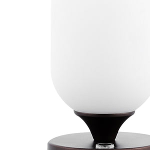 Eli Bohemian Farmhouse Iron Rechargeable Integrated Portable LED Table Lamp