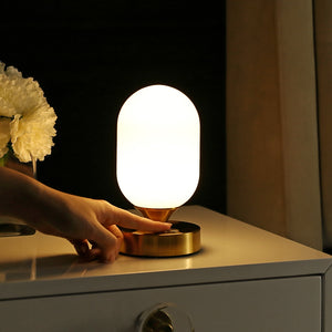 Eli Modern Minimalist Iron Rechargeable Integrated Portable LED Table Lamp