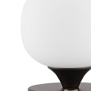 Owen Bohemian Farmhouse Iron Rechargeable Integrated Portable LED Table Lamp