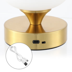Owen Modern Minimalist Iron Rechargeable Integrated Portable LED Table Lamp
