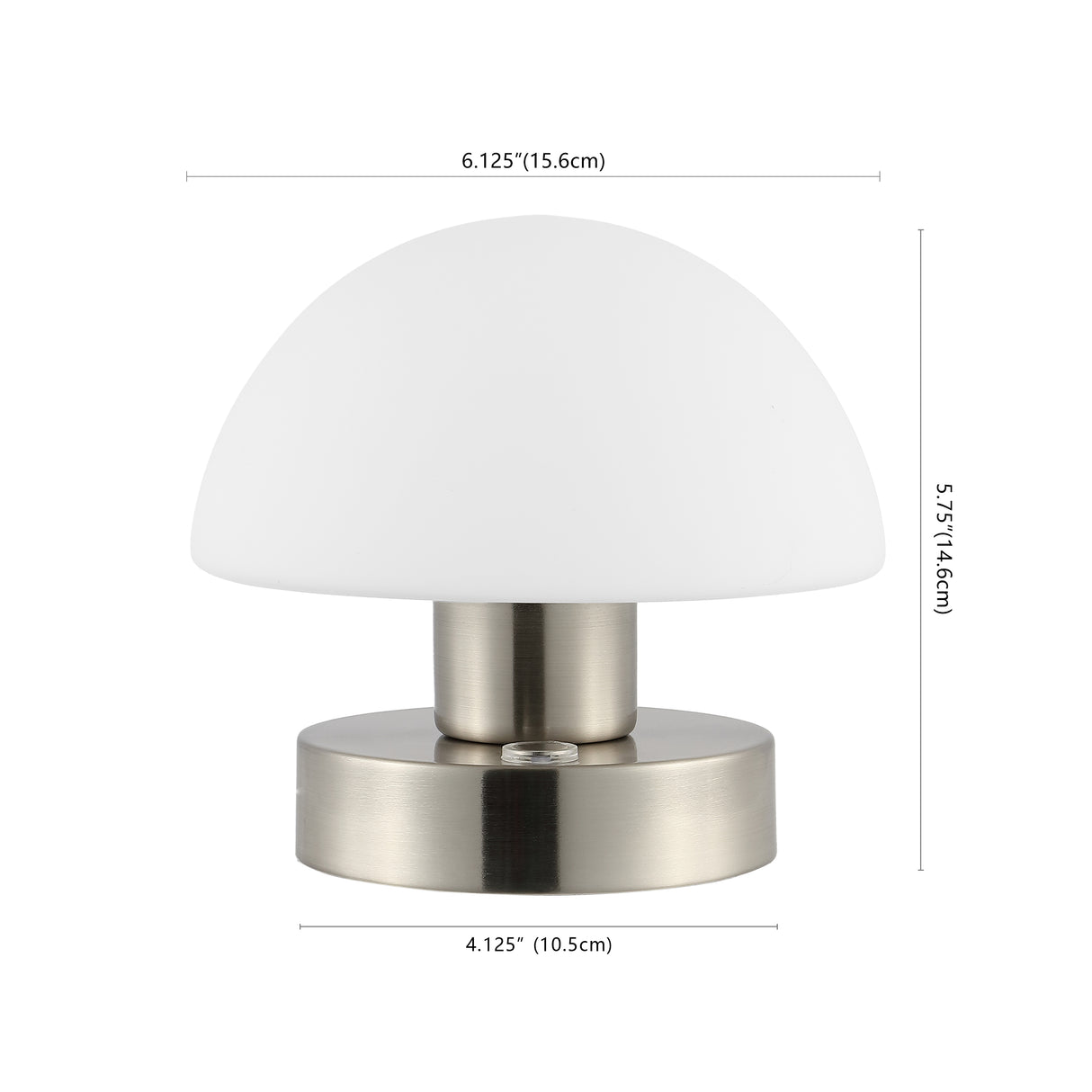 Zoe Modern Minimalist Iron Rechargeable Integrated Portable LED Table Lamp