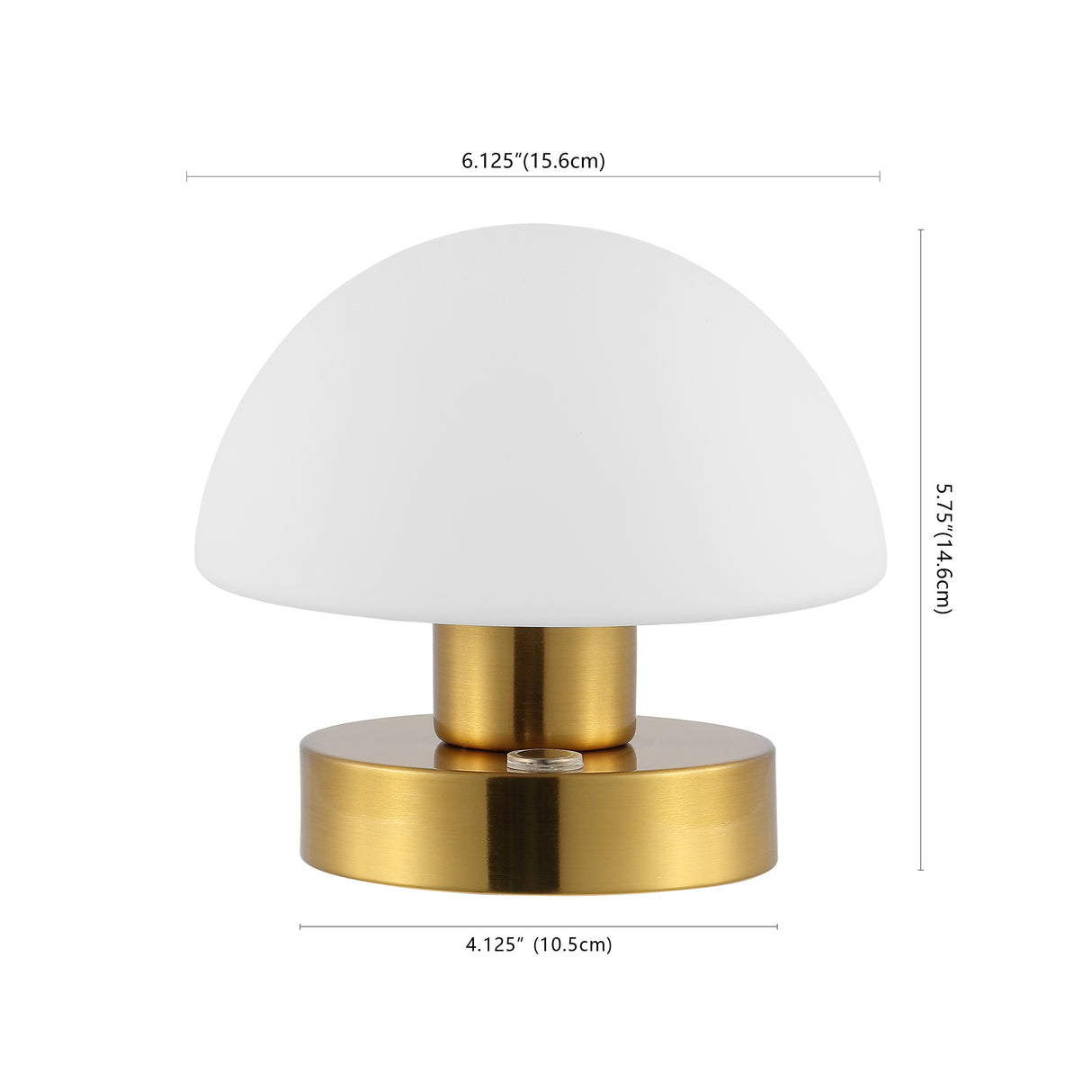 Zoe Modern Minimalist Iron Rechargeable Integrated Portable LED Table Lamp
