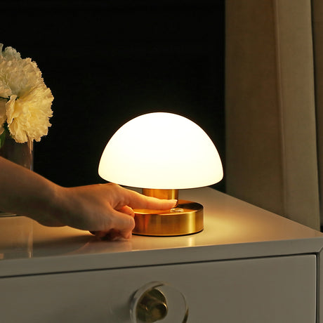 Zoe Modern Minimalist Iron Rechargeable Integrated Portable LED Table Lamp