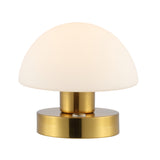 Zoe Modern Minimalist Iron Rechargeable Integrated Portable LED Table Lamp