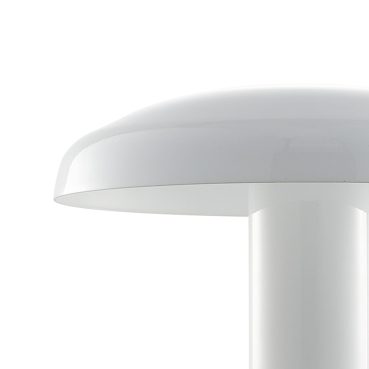 Suillius Contemporary Bohemian Rechargeable/Cordless Iron Integrated Portable LED Mushroom Table Lamp