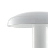 Suillius Contemporary Bohemian Rechargeable/Cordless Iron Integrated Portable LED Mushroom Table Lamp