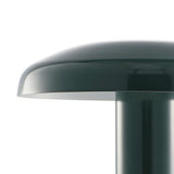 Suillius Contemporary Bohemian Rechargeable/Cordless Iron Integrated Portable LED Mushroom Table Lamp