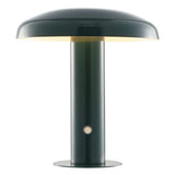 Suillius Contemporary Bohemian Rechargeable/Cordless Iron Integrated Portable LED Mushroom Table Lamp