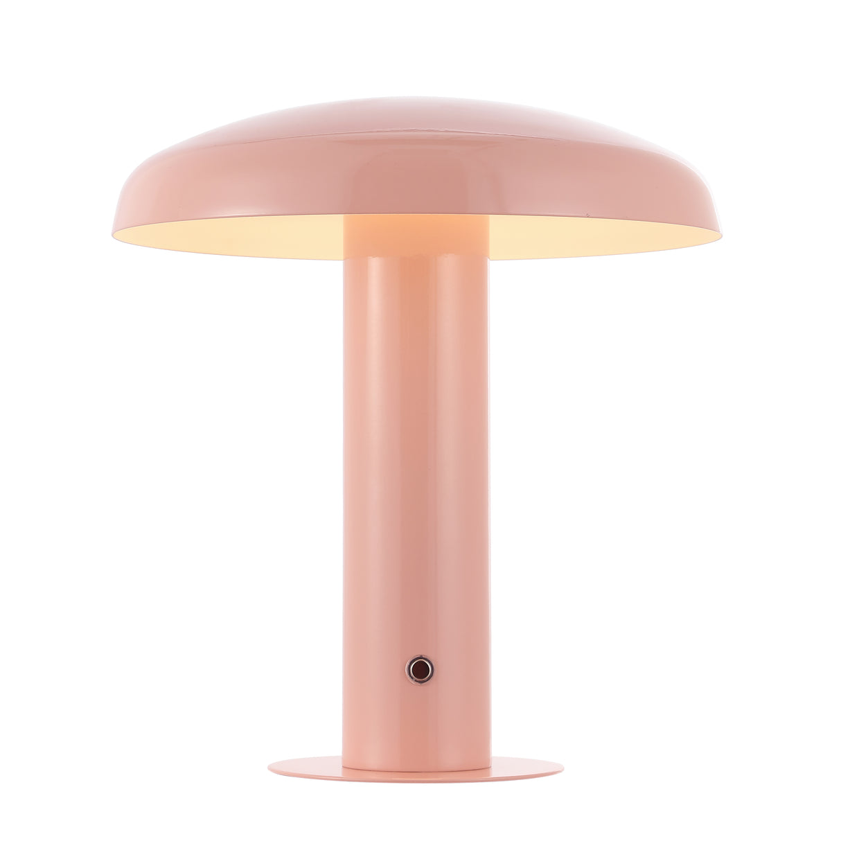 Suillius Contemporary Bohemian Rechargeable/Cordless Iron Dimmable Integrated LED Mushroom Table Lamp