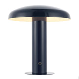 Suillius Contemporary Bohemian Rechargeable/Cordless Iron Dimmable Integrated LED Mushroom Table Lamp