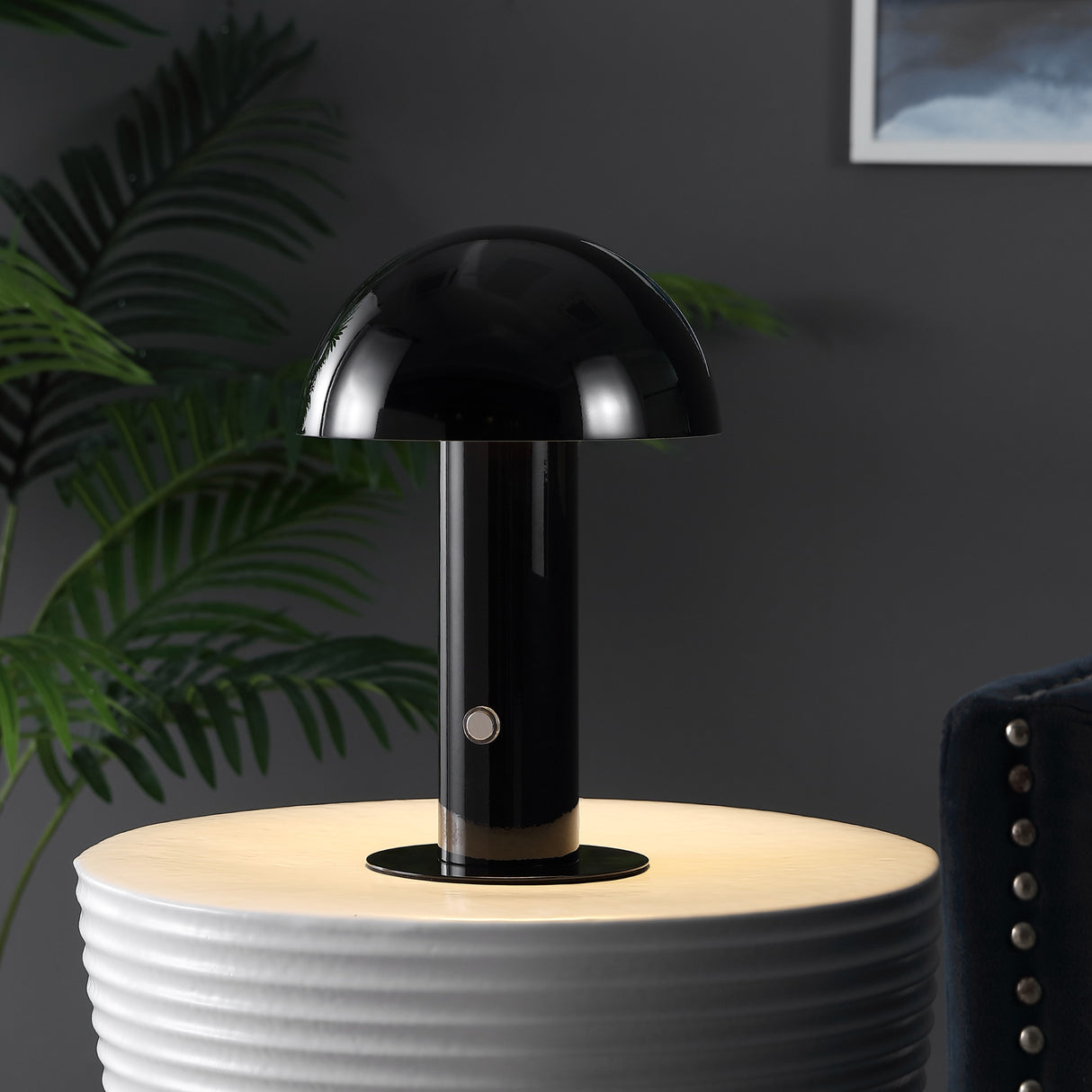 Boletus-Contemporary-Bohemian-Rechargeable/Cordless-Iron-Integrated-Portable-LED-Mushroom-Table-Lamp-Table-Lamps