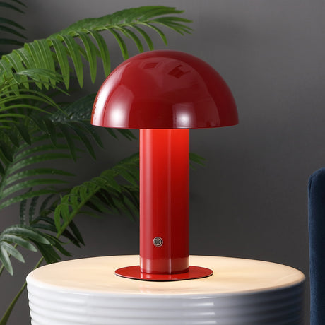 Boletus-Contemporary-Bohemian-Rechargeable/Cordless-Iron-Dimmable-Integrated-LED-Mushroom-Table-Lamp-Table-Lamps