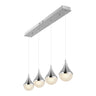 Elena-4-Light-Modern-Mid-Century-Iron/Acrylic-Integrated-Linear-LED-Pendant-Pendants
