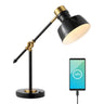 Allegra Classic Farmhouse Adjustable Cantilever LED Task Lamp with USB Charging Port