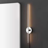 Anton 1-light modern minimalist iron adjustable bar integrated led plug-in sconce