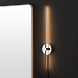 Anton 1-light modern minimalist iron adjustable bar integrated led plug-in sconce
