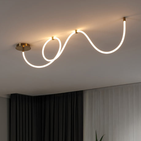 Serafina-360°-Adjustable-Neon-Rope-LED-Flush-Mount,-Dimmable-&-Integrated-Flush-Mounts