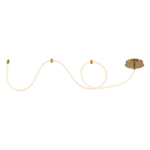 Serafina 360° Adjustable Neon Rope LED Flush Mount