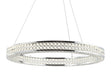 Benton-Round-Integrated-LED-Crystal/Metal-Pendant-Pendants