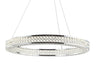 Benton-Round-Integrated-LED-Crystal/Metal-Pendant-Pendants