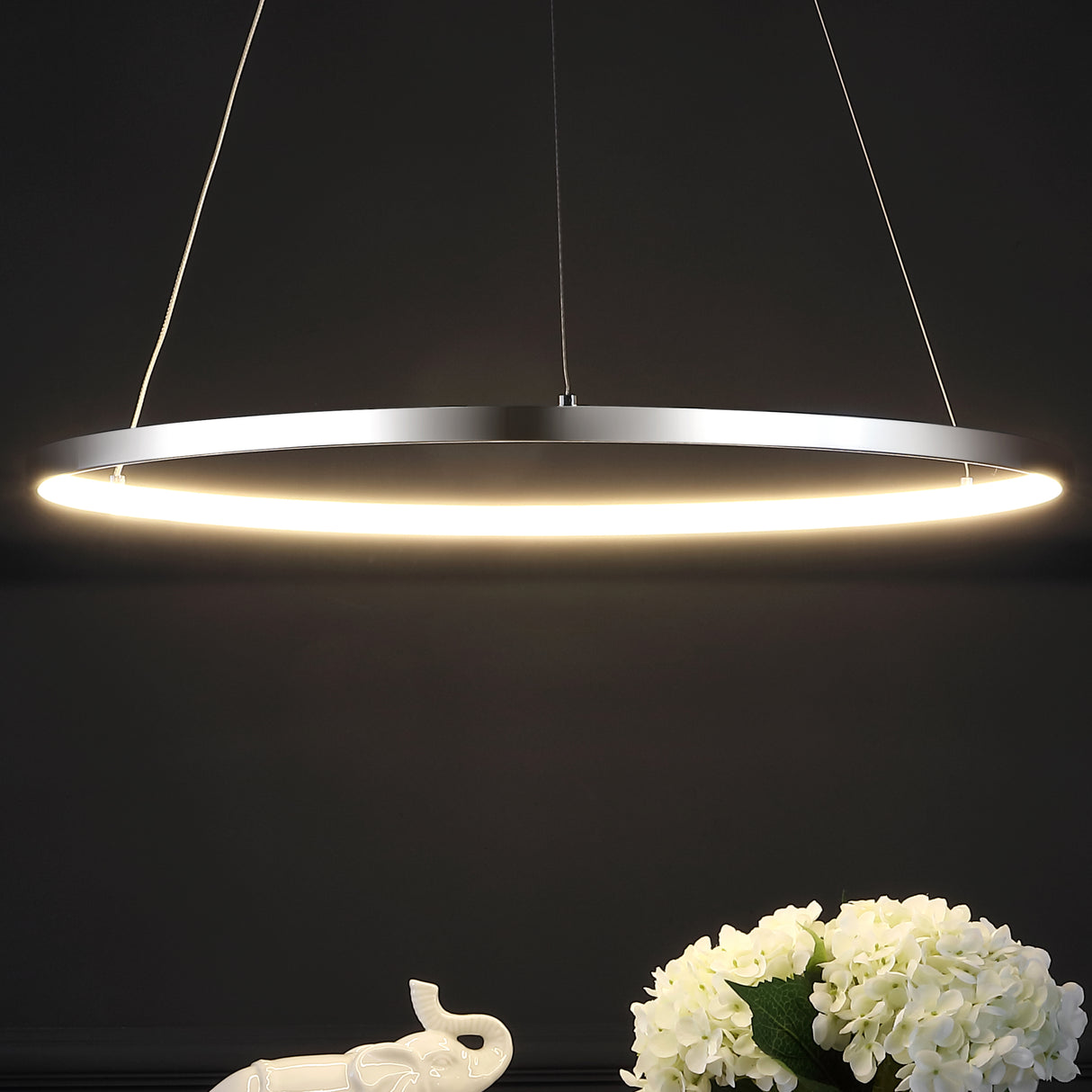 Brice Modern Bohemian Iron Integrated LED Pendant