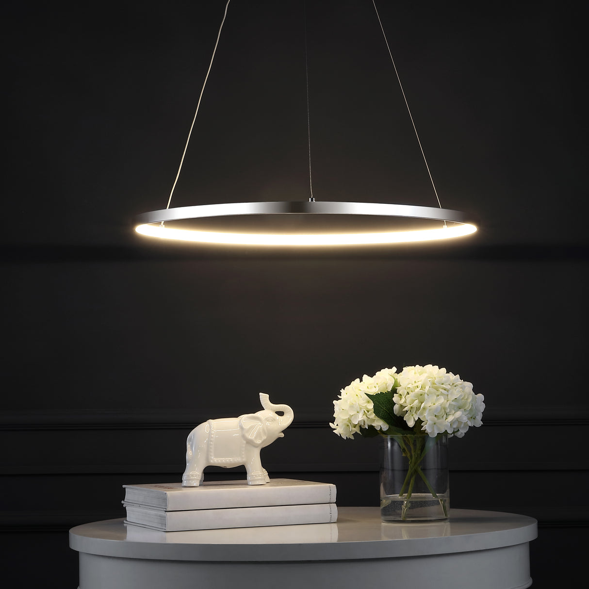 Brice Modern Bohemian Iron Integrated LED Pendant