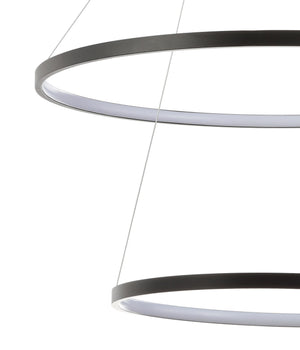 Brice Round Integrated LED Metal Pendant