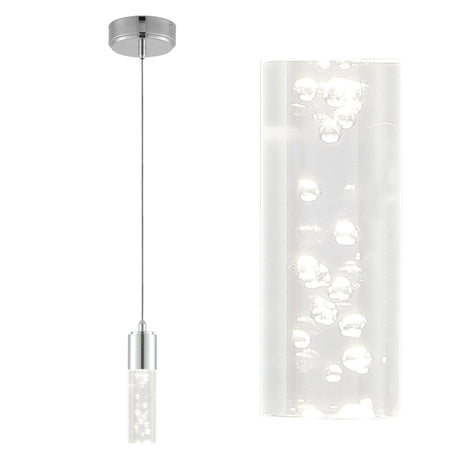 Bolha-1-Light-Bubble-Acrylic/Iron-Modern-Minimalist-Integrated-LED-Pendant-Pendants