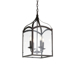 Ruth-4-light-Traditional-Classic-Lantern-Metal/Glass-LED-Pendant-Pendants