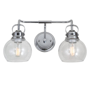 Shirley-2-Light-Metal/Seeded-Glass-Vanity-Light-Vanity-Lights