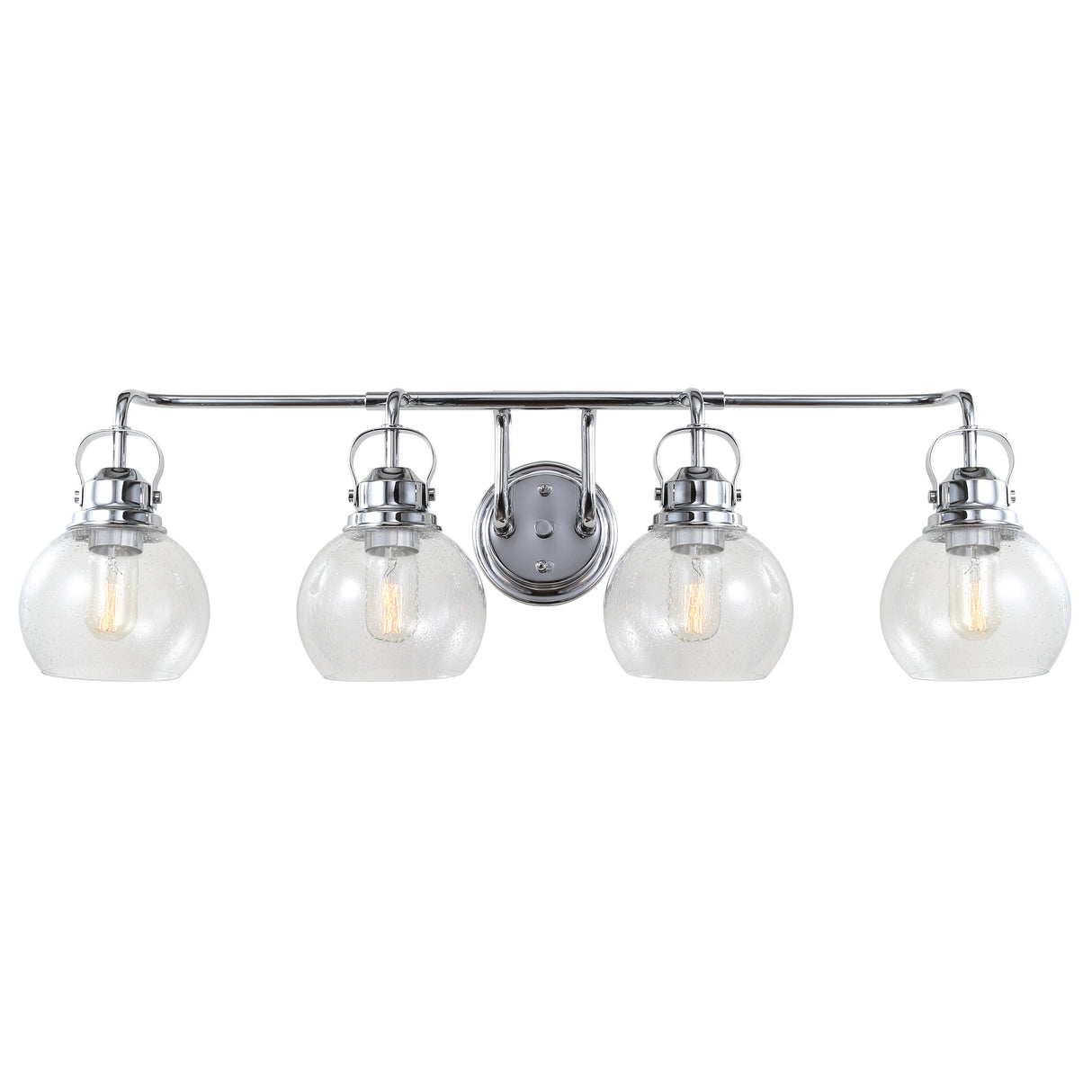 Shirley-4-Light-Metal/Seeded-Glass-Vanity-Light-Vanity-Lights