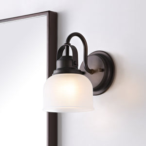 Virginia 1-Light Metal/Glass LED Vanity Light
