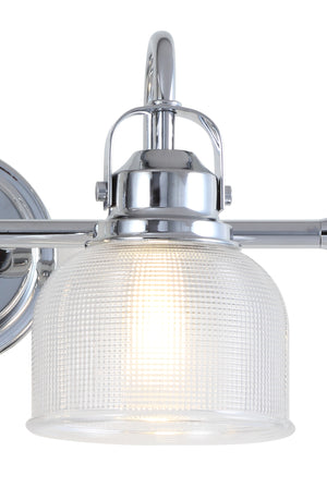 Virginia 3-Light Metal/Glass LED Vanity Light