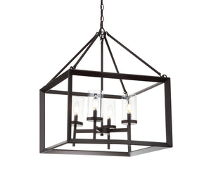 Anna-4-light-Metal/Glass-LED-Pendant-Pendants