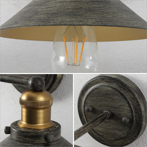 July 2-Light Industrial Farmhouse Metal Vanity Light