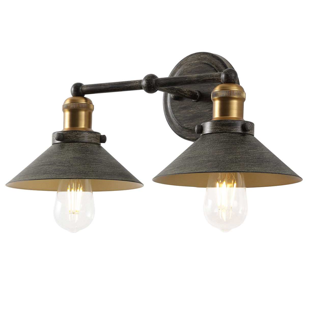 July 2-Light Industrial Farmhouse Metal Vanity Light